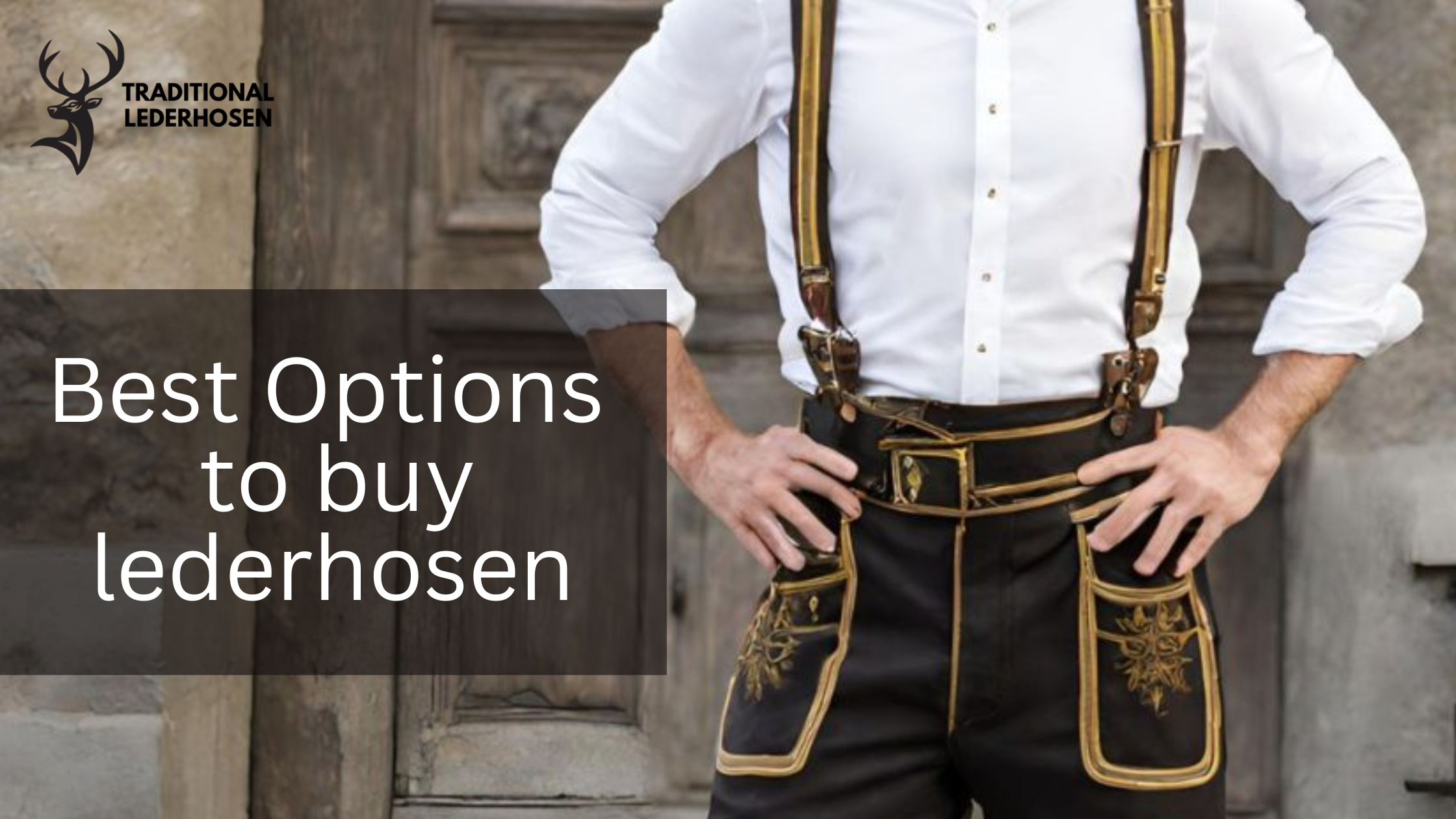 traditional lederhosen costume Shop Best Options for Oktoberfest Traditional Lederhosen