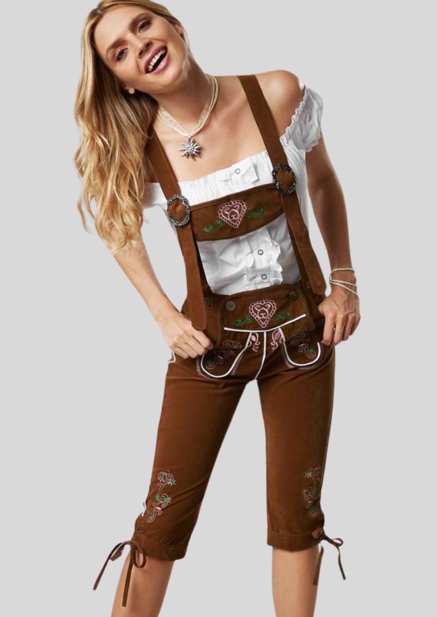 Embrace Tradition, Rule the Dance Floor: Bundhosen for Women.