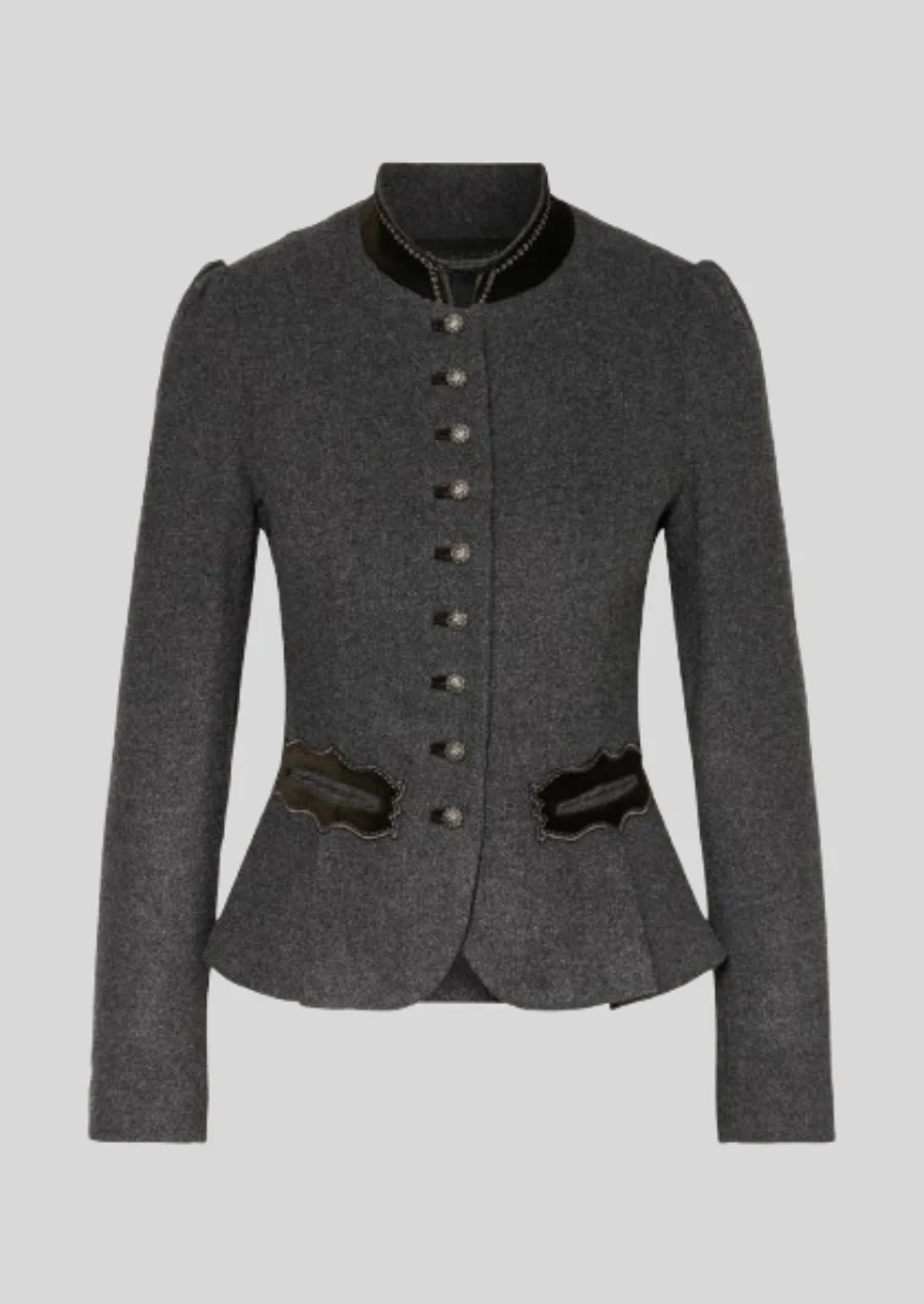 Ladies’ Oktoberfest Traditional Wool Coat