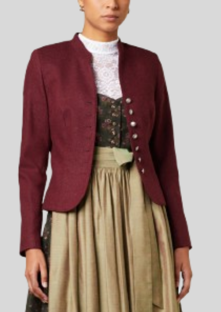 Authentic Bavarian Trachten jacket, perfect for Oktoberfest celebrations.