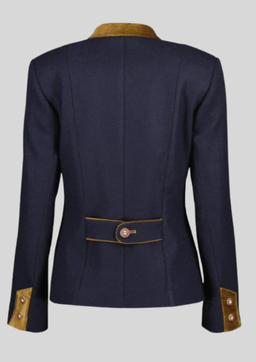 Authentic Bavarian-style blazer, perfect for Oktoberfest and cultural events.