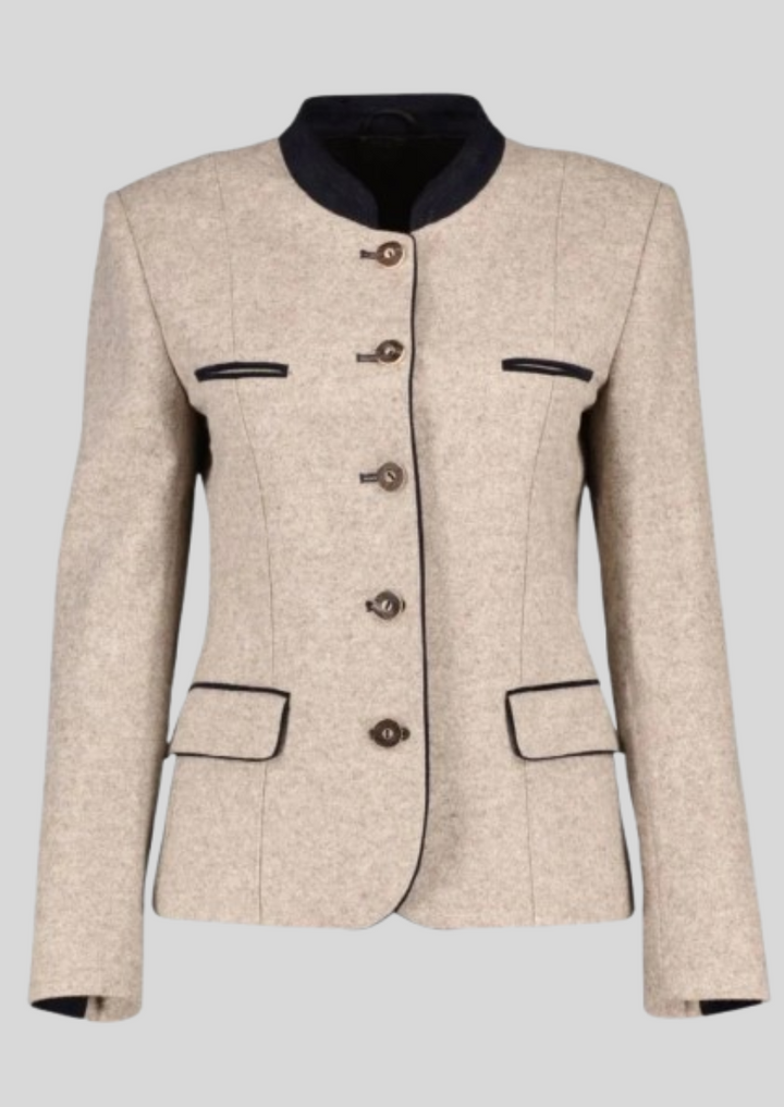 Women's Bavarian Trachten fashion coat with classic embroidery.