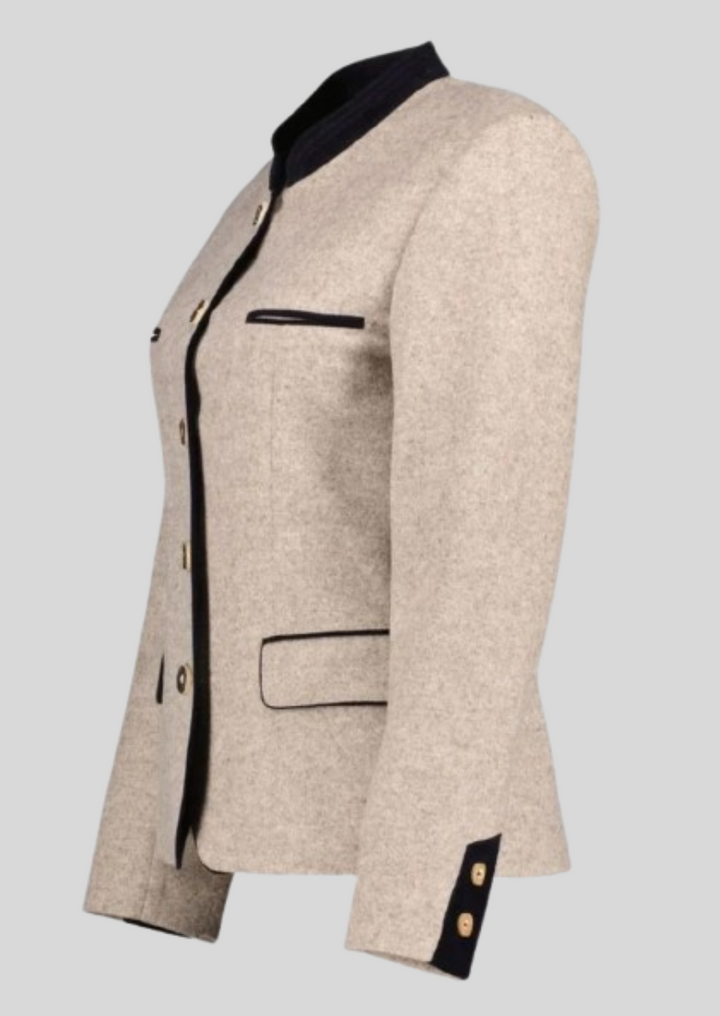 Elegant Trachten coat blending Bavarian tradition with modern style.