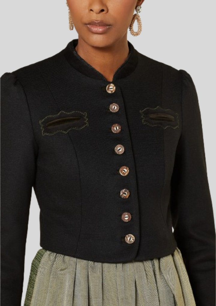 Stylish Bavarian wool blazer designed for warmth and sophistication.