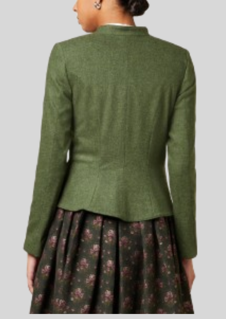 Authentic Bavarian-style wool blazer designed for warmth and sophistication.