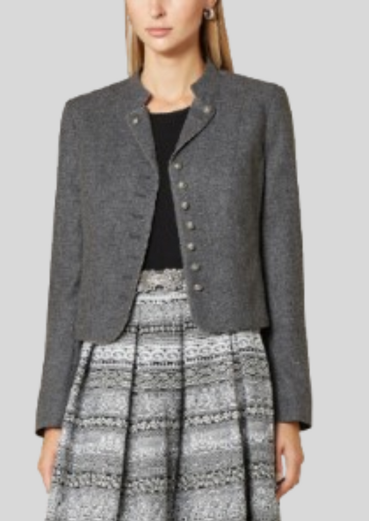 Authentic Bavarian wool coat, perfect for Oktoberfest and festive occasions.