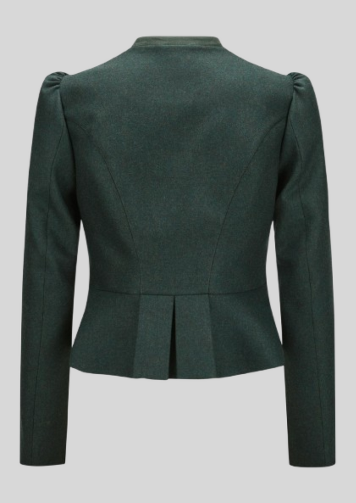 Authentic women’s wool coat, perfect for Oktoberfest and traditional events.