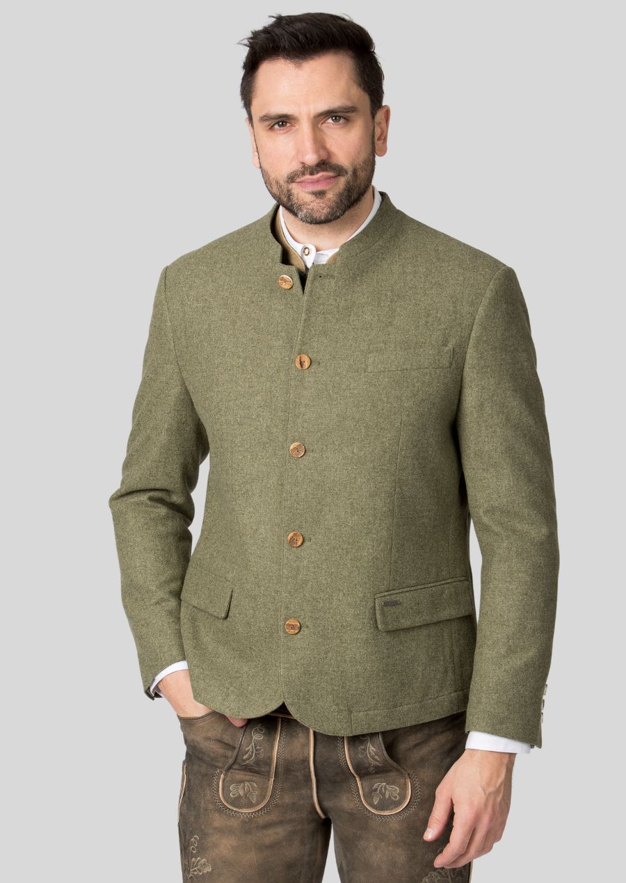 Traditional Bavarian Jacket Bavarian Men's Trachten Jacket Warm