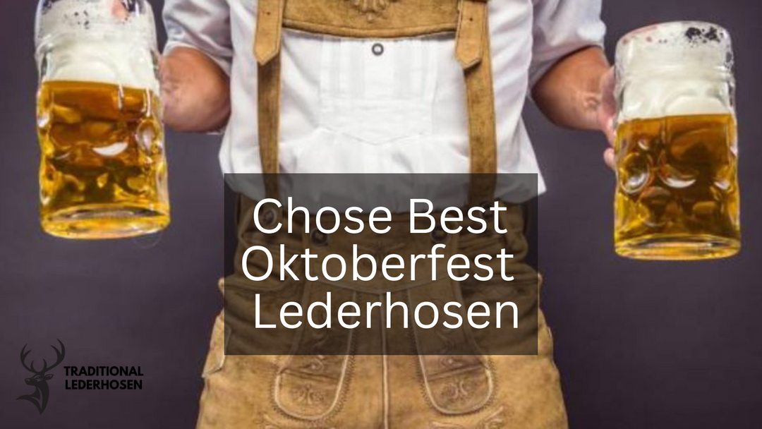 German Oktoberfest Lederhosen