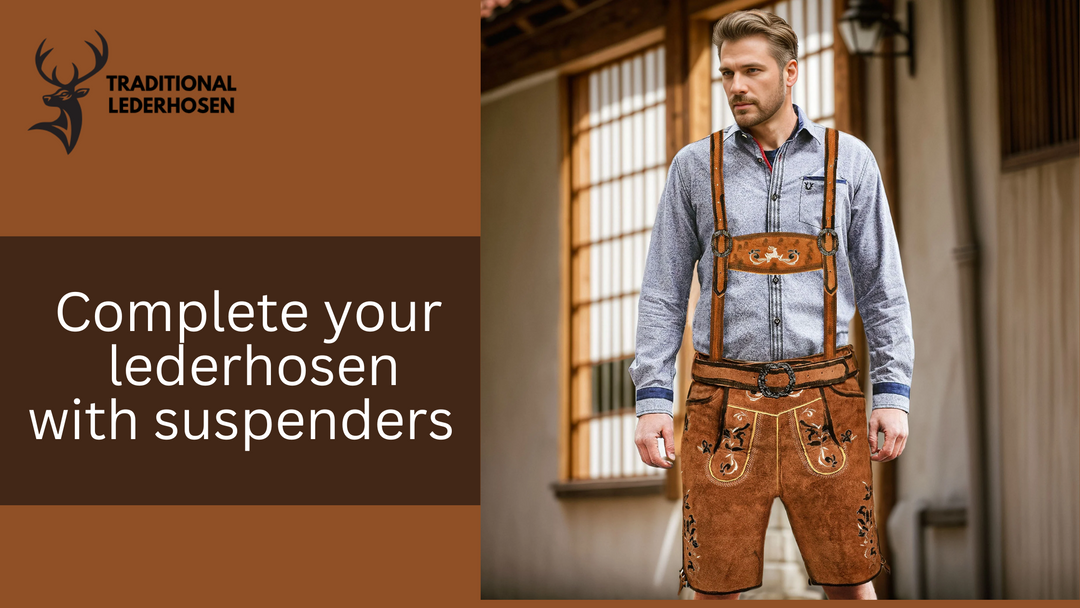 German shorts with suspenders: explore our collection