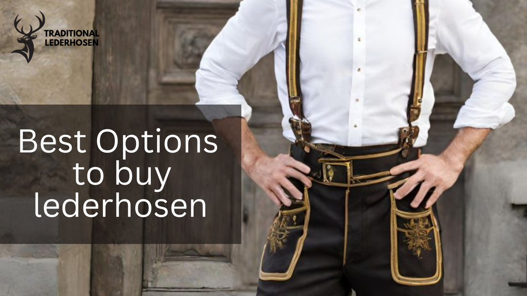 traditional lederhosen costume