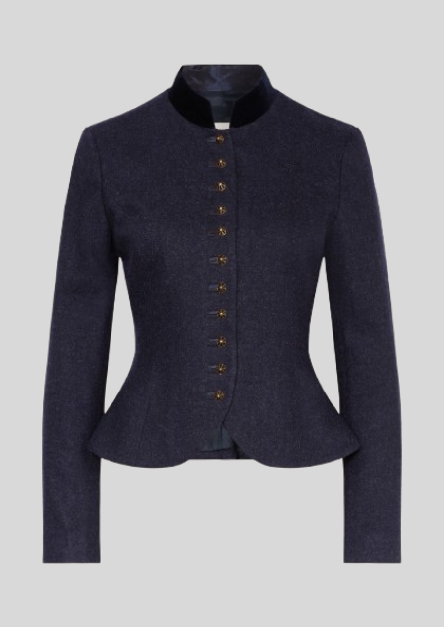 German-inspired Trachten jacket for women with Bavarian embroidery.