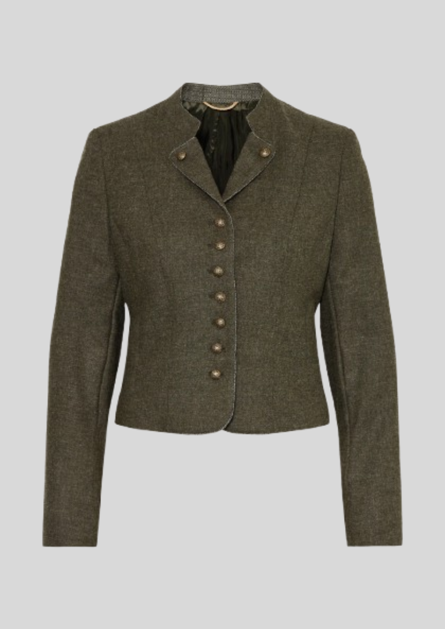 Traditional women’s blazer, perfect for Oktoberfest and cultural events.