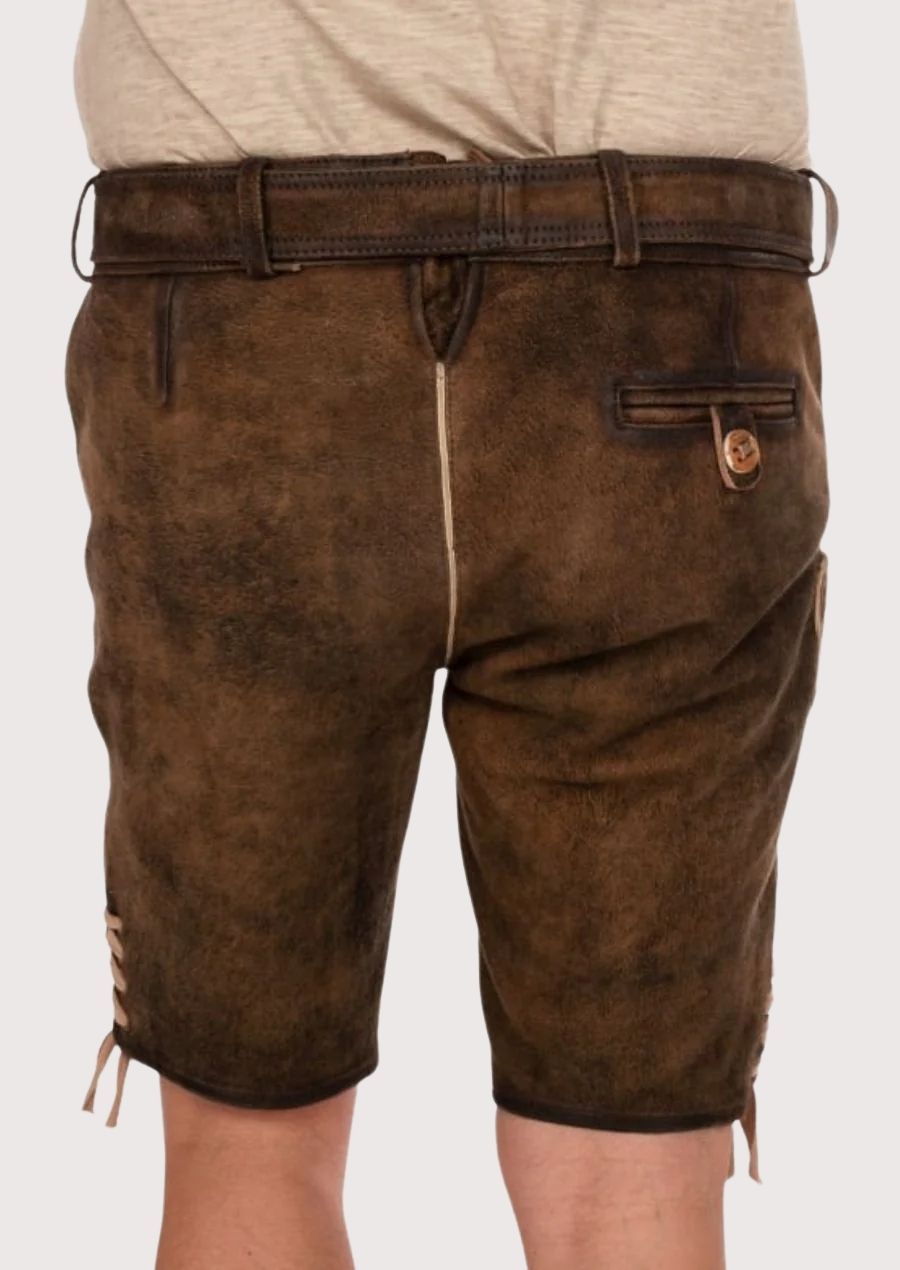 High-quality men’s Trachten lederhosen for cultural festivals and folkwear