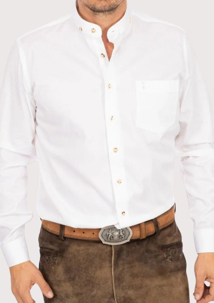 Men's Traditional German Trachten Shirt – Perfect for Oktoberfest and Cultural Events