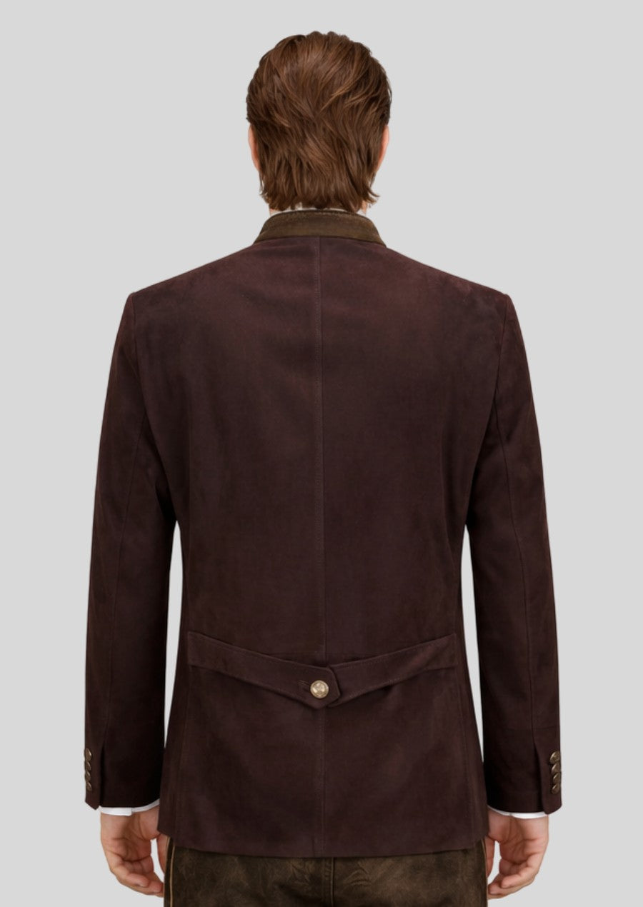 Classic Bavarian Trachten jacket for men made in premium traditional alpine style