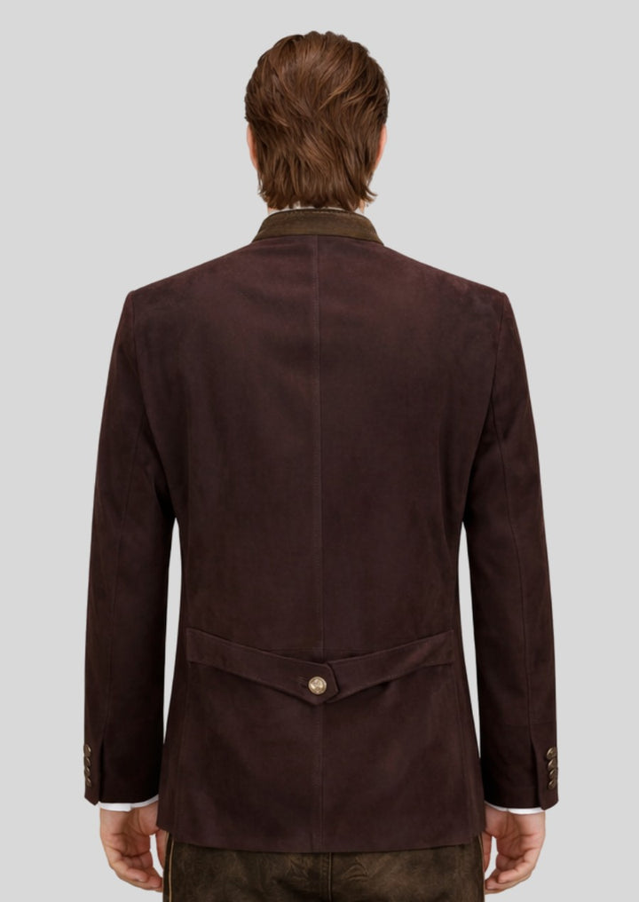 Classic Bavarian Trachten jacket for men made in premium traditional alpine style