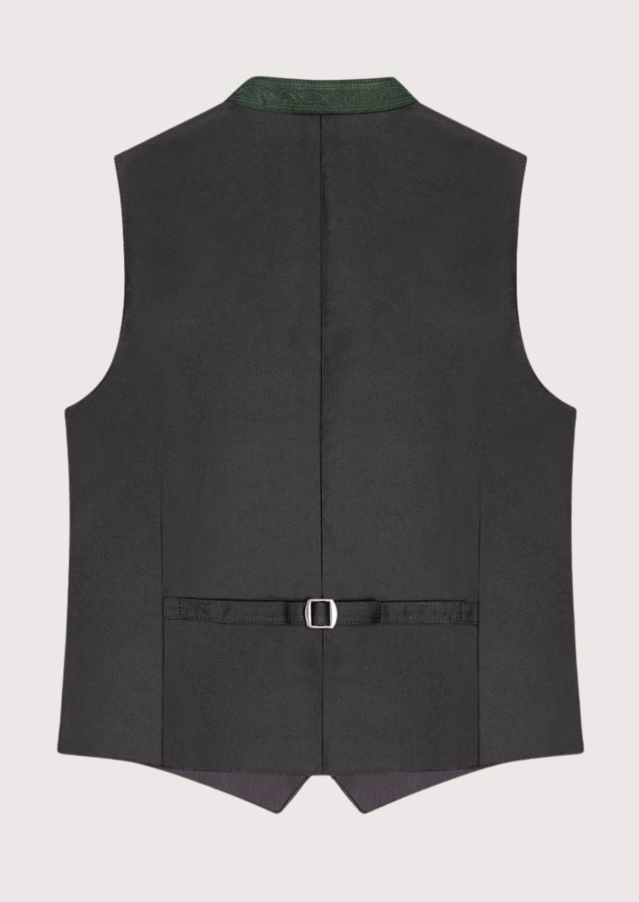 Oktoberfest men's Trachten waistcoat in Alpine heritage style