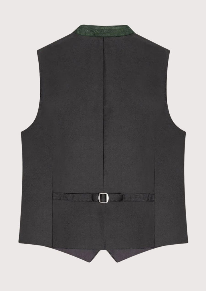 Oktoberfest men's Trachten waistcoat in Alpine heritage style