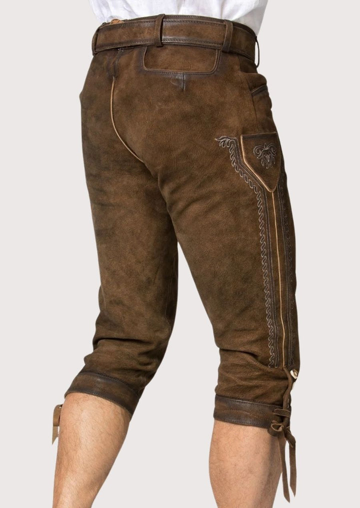 Men's Classic Bundhosen – Ideal for cold weather wear, offering premium leather craftsmanship and versatile winter style