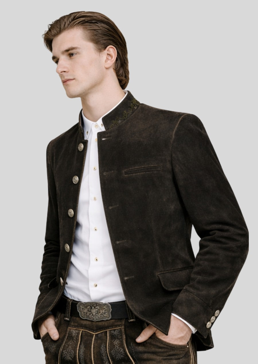 German Trachten Jacket for Men - Authentic & Stylish Design