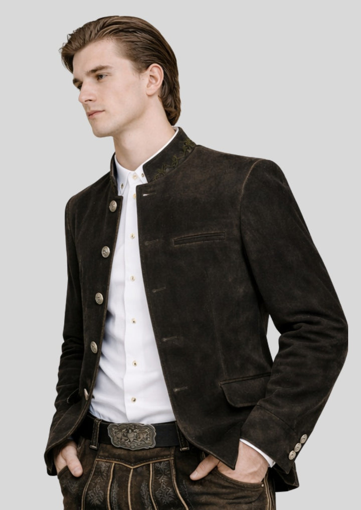 German Trachten Jacket for Men - Authentic & Stylish Design