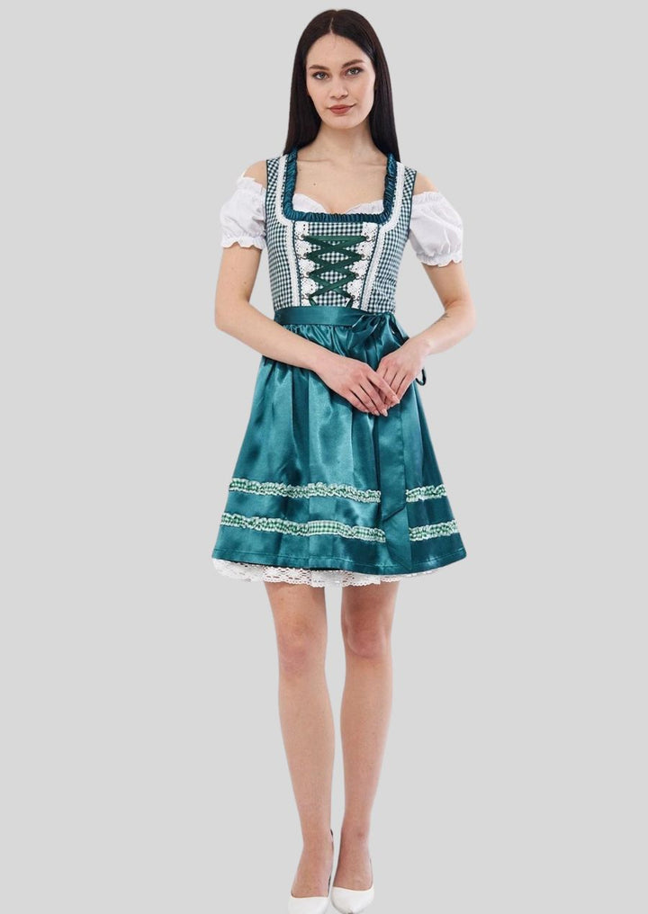 Discover the magic of feeling confident and beautiful in our Confidence-Boosting Dirndl. Designed to flatter every figure, this stunning dress is your secret weapon for any occasion.