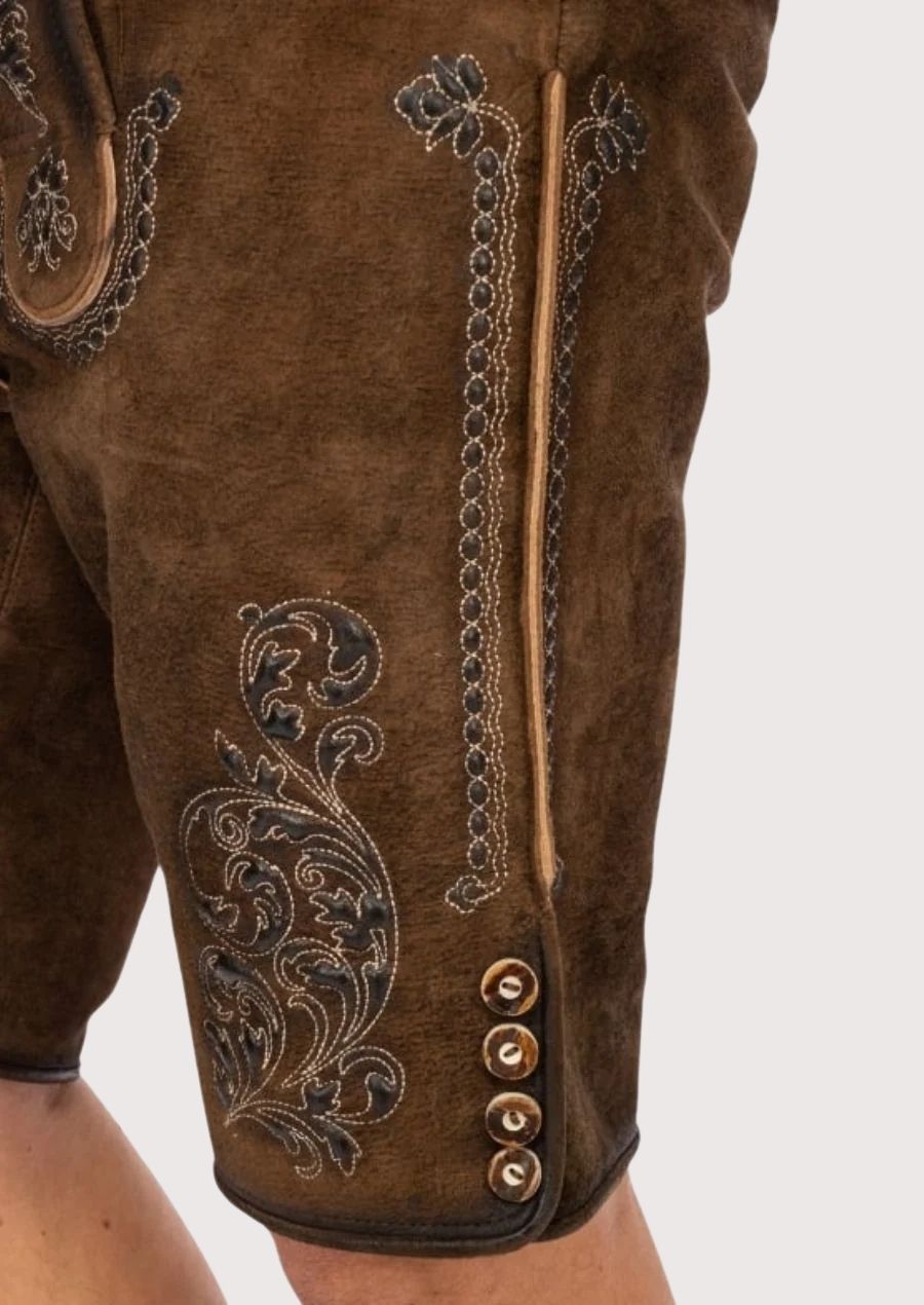 Comfortable Leather Lederhosen for Men – Traditional Oktoberfest Outfit

