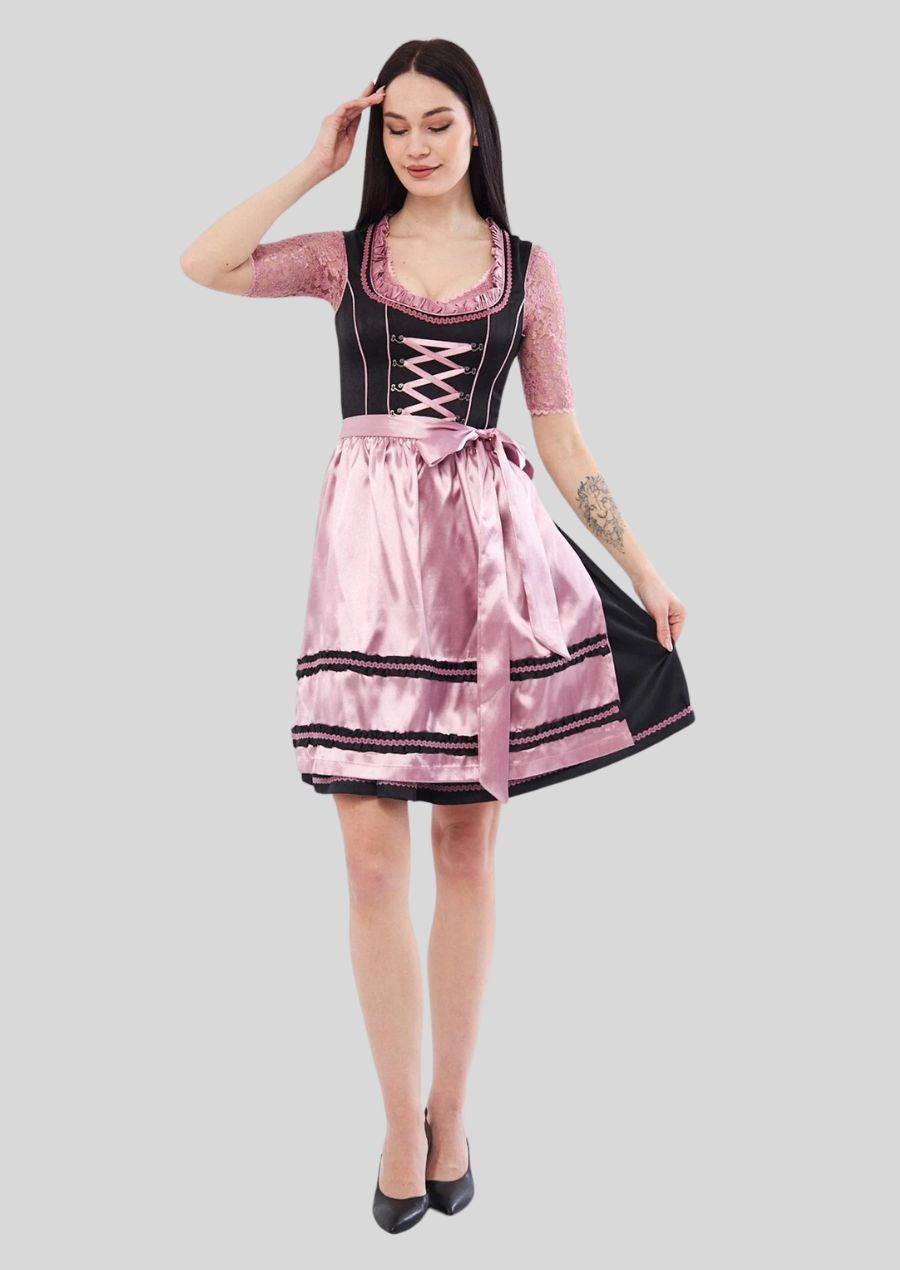 Experience the epitome of craftsmanship with our exquisite hand-stitched dirndl. Each piece is a labor of love, meticulously crafted by skilled artisans to create a garment that transcends mere fashion.