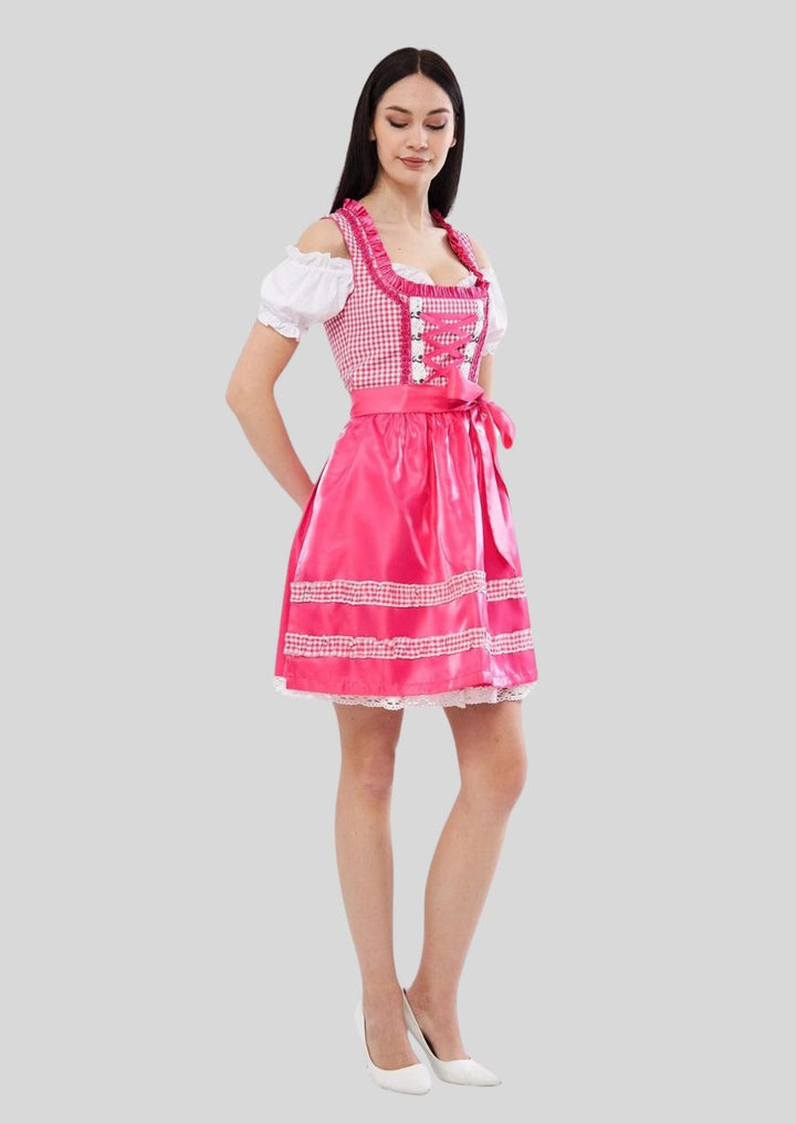 Each dirndl is lovingly handcrafted by skilled artisans, ensuring exceptional attention to detail and superior quality.