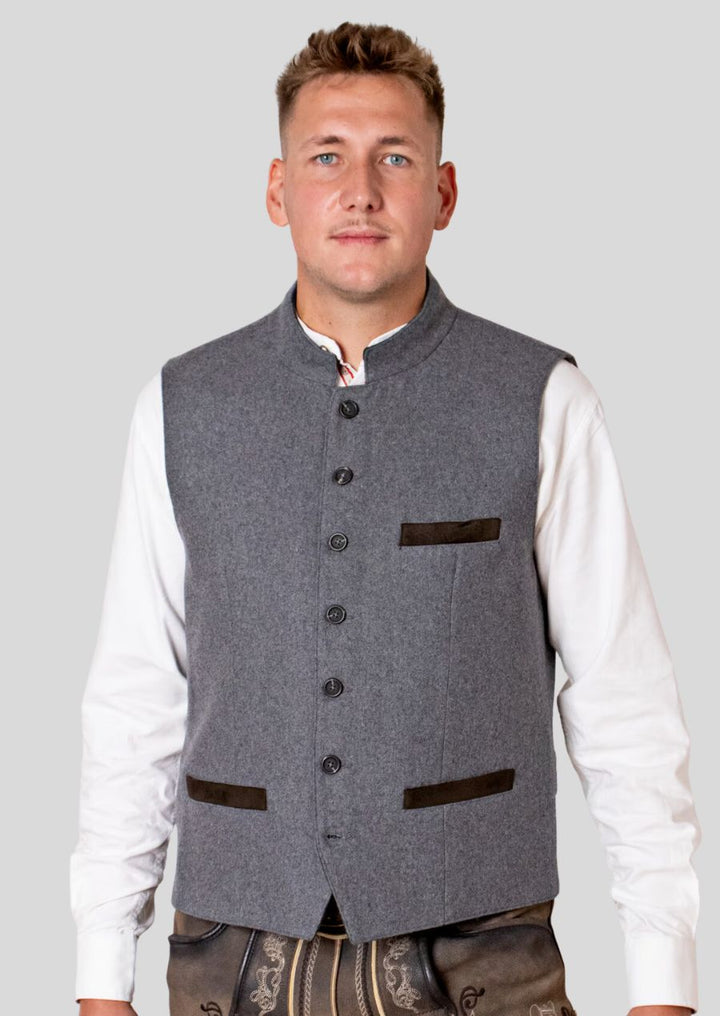 Heritage Oktoberfest Vest – Authentic Alpine Design