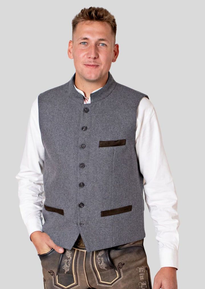 Heritage Oktoberfest Vest – Authentic Alpine Design