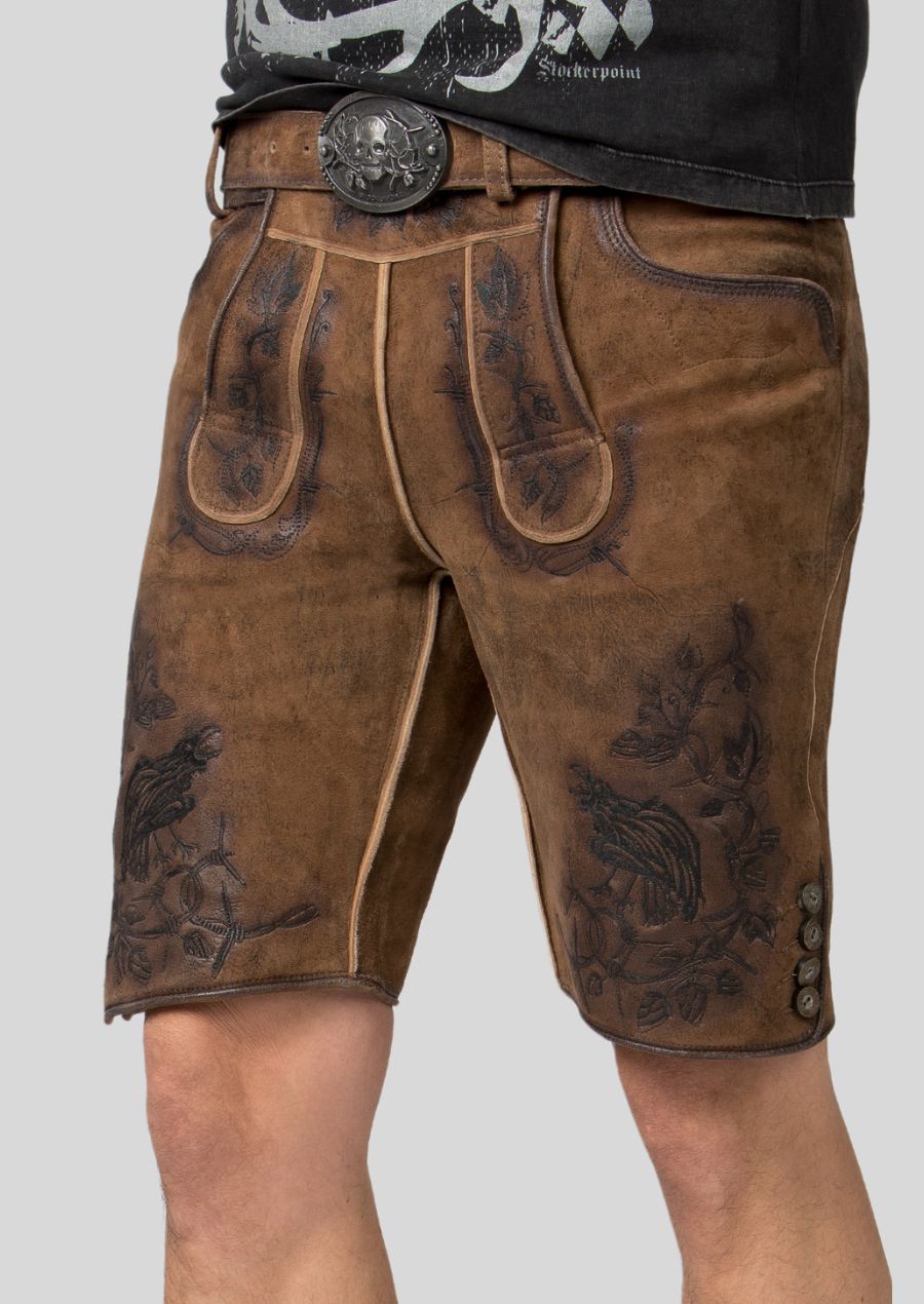 High-Quality Lederhosen Invest in Style & Performance Right Side Pose