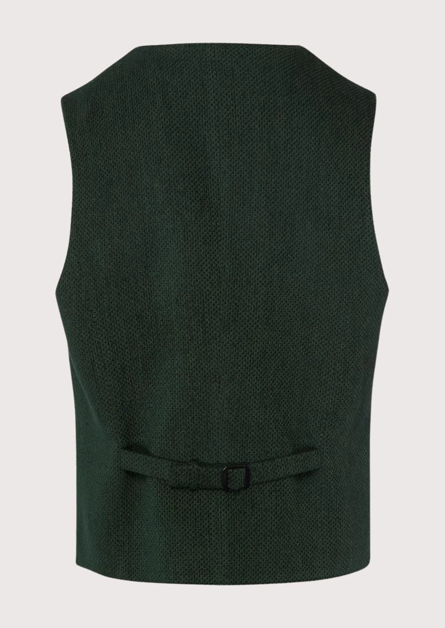 Breathable Linen Trachten Vest for Oktoberfest and Bavarian style