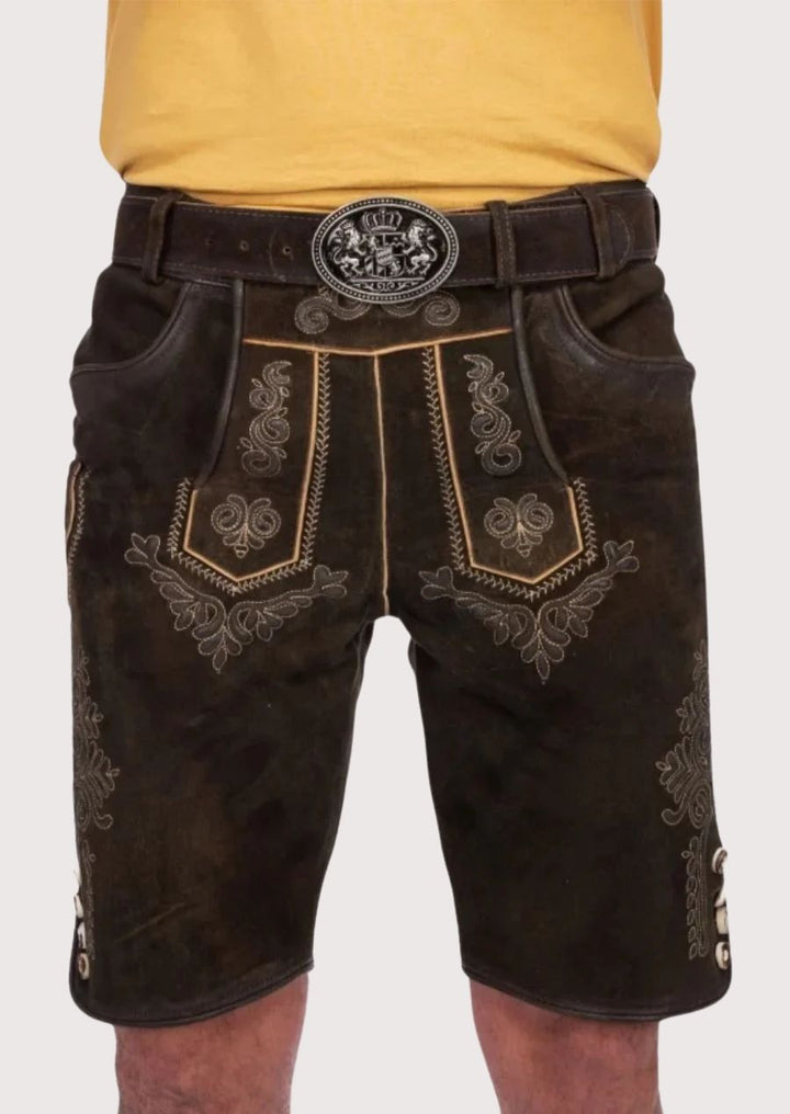Authentic German leather shorts for Oktoberfest and cultural celebrations

