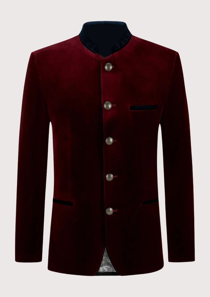 Men’s Trachten jacket made from 100% wool, perfect for Oktoberfest and cultural celebrations
