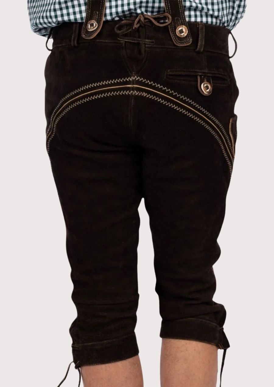 Men's Leather Bundhosen - Trendy & Functional Winter Apparel