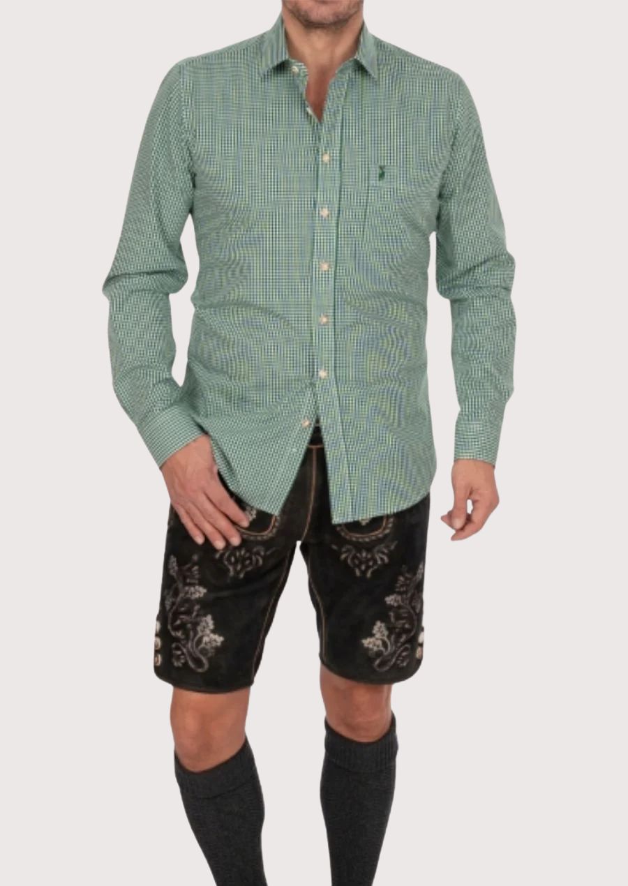 Authentic Bavarian Trachten Shirt for Men – Perfect for Oktoberfest