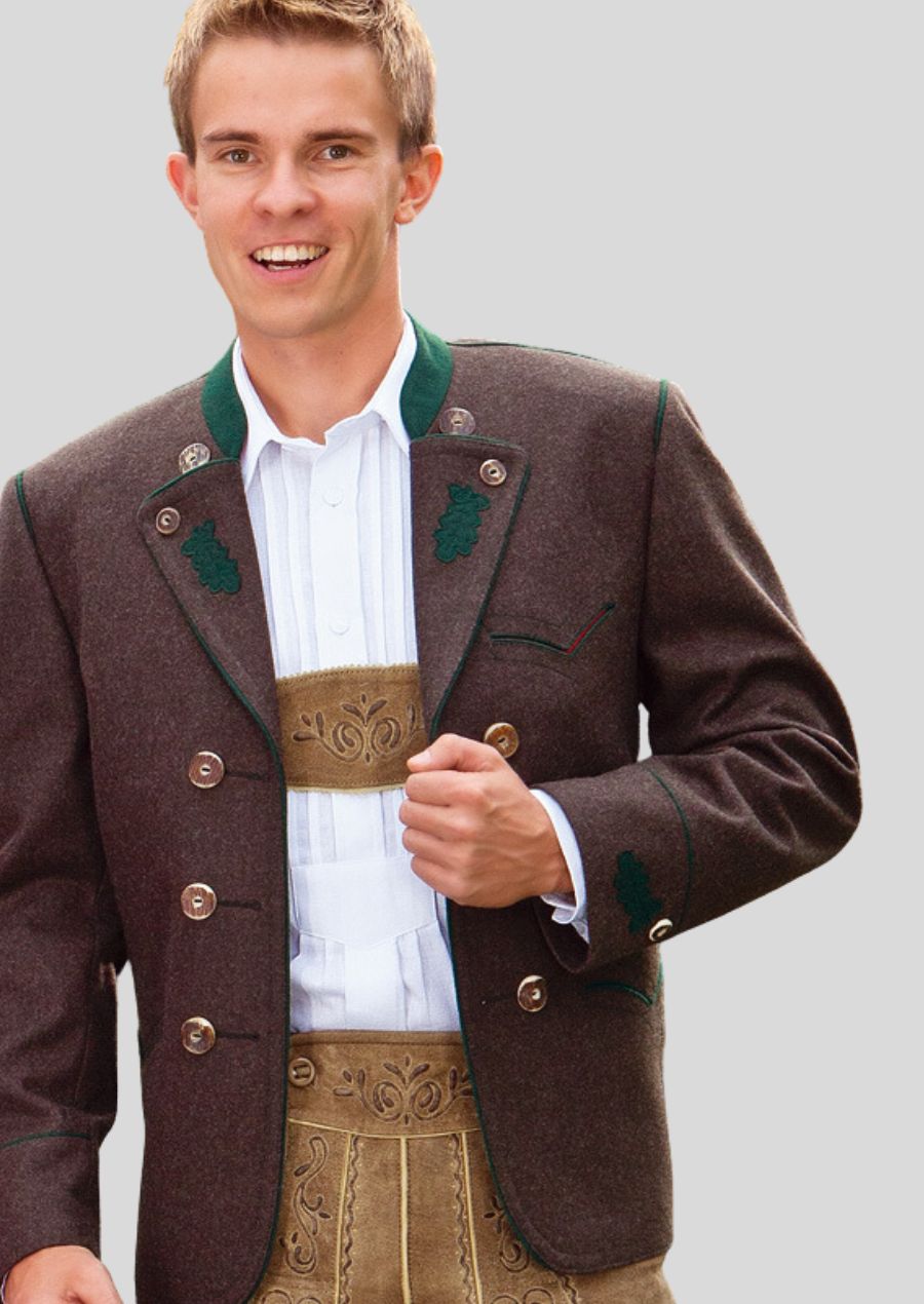 Oktoberfest Heritage Blazer – Authentic Look with Lederhosen Appeal