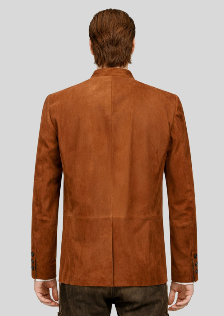 Premium men’s janker jacket featuring classic Bavarian Trachten outfit design