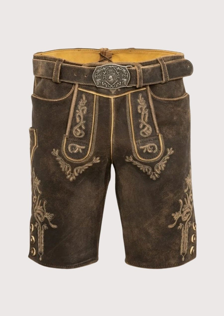 Premium Quality Lederhosen for Men – Authentic Bavarian design with intricate embroidery for Oktoberfest.