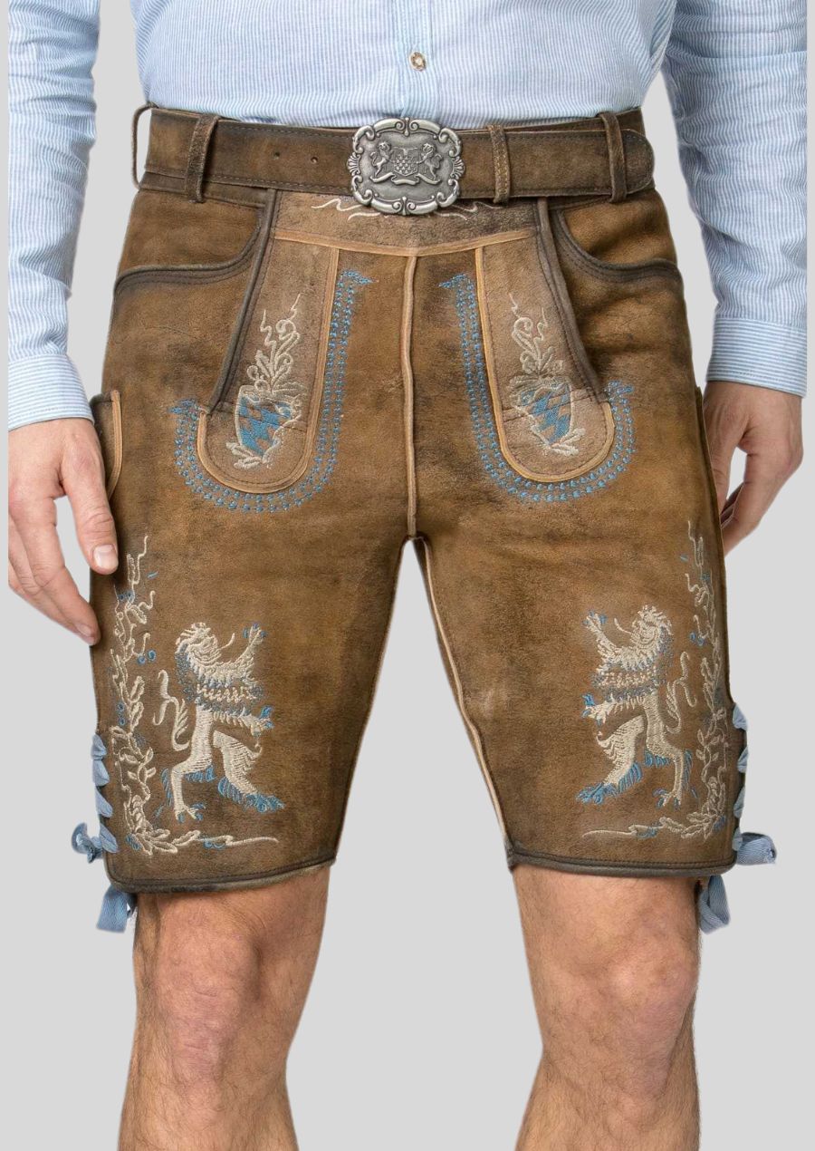 Rock Your Lederhosen Men's Style Guide & Comfortable Fit Zoom Pose