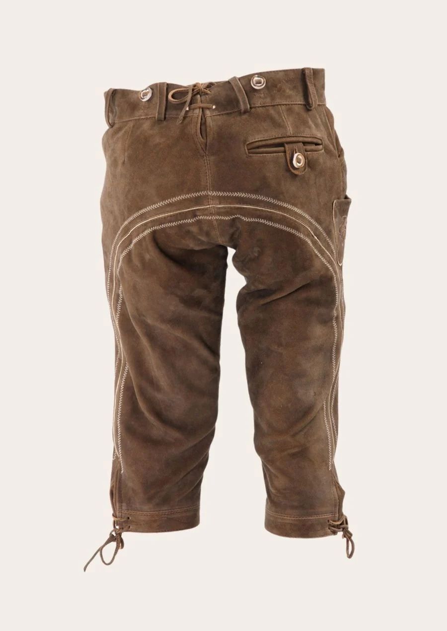 Trendy Men's Bundhosen made from premium leather for warmth and style in cold weather