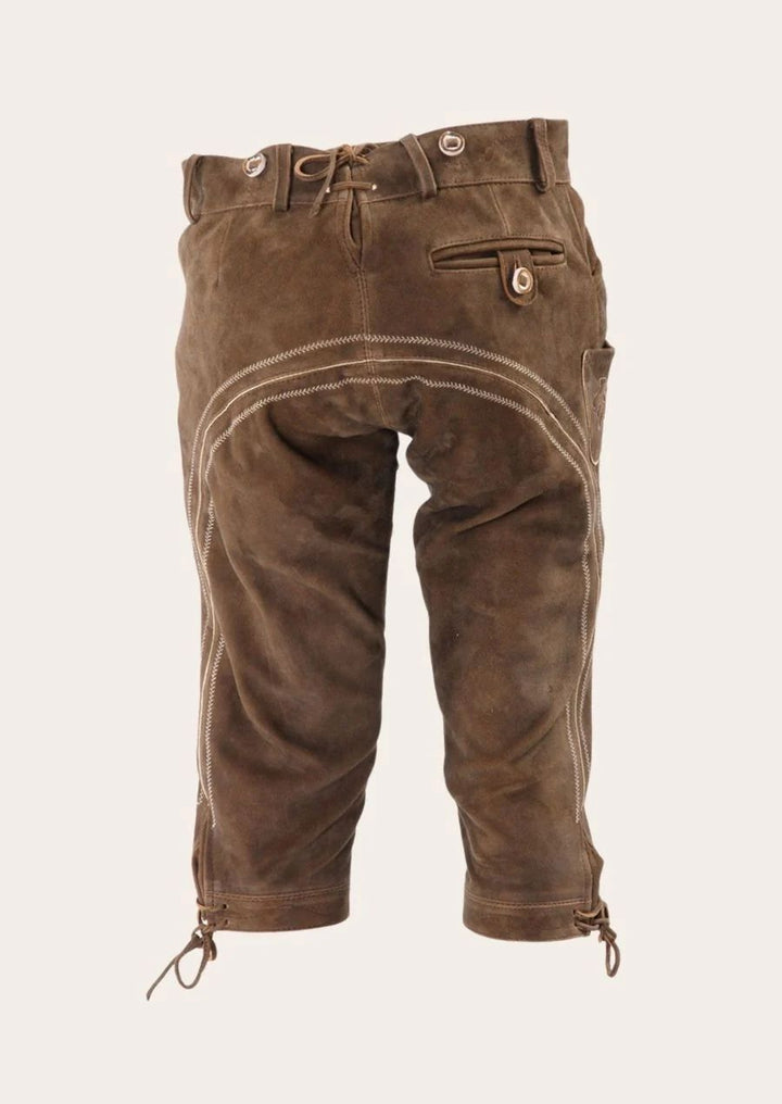 Trendy Men's Bundhosen made from premium leather for warmth and style in cold weather