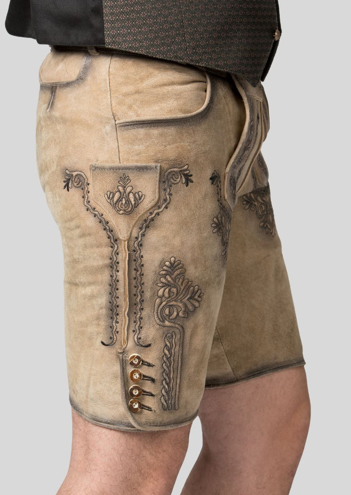 Upgrade Your Wardrobe Stylish & Functional Lederhosen Left Pose