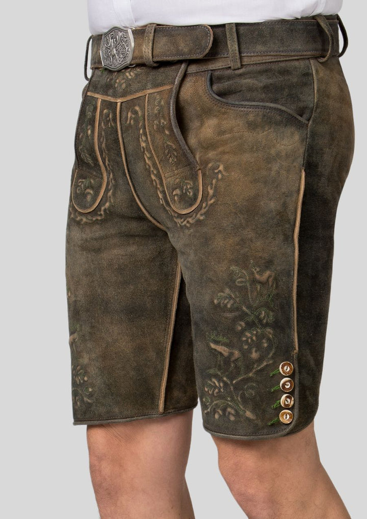 Upgrade your wardrobe with men's lederhosen, a timeless investment that offers enduring style and quality. Perfect for cultural events, festivals, or everyday wear, these lederhosen are a versatile addition to any man's closet.