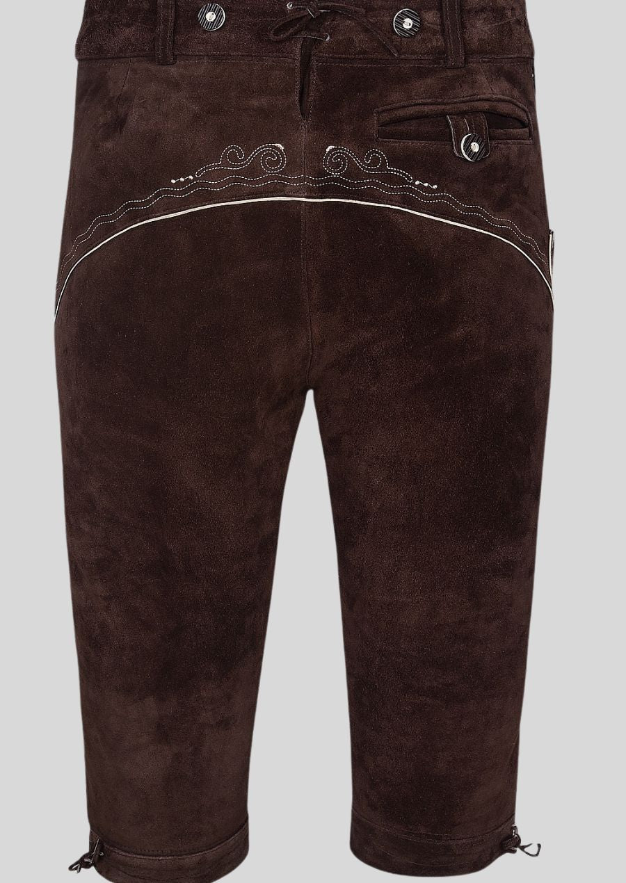 Invest in a piece that transcends trends with the Men's Vintage Details Bundhosen. Constructed from premium leather with meticulous attention to detail, these bundhosen are built to last for generations. The vintage details add a touch of timeless character, making them a legacy you can wear with pride.